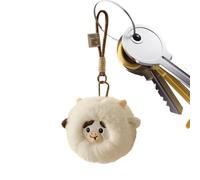 manhegari Peluche Porte-clés | Décoration Douce et Adorable - Porte-clés Peluche Animalier | Pour Femmes École Voyage Trajets Sac à Dos