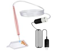 manhegari Pen de Peinture à l'aspirateur, Stylo à Art en Strass | Rhinestone Peinture GEM Dotting Art ÉLECTRIQUE Pense | Adsorption de Perles USB Craft Project Applicateur Portable pour la Maison, la