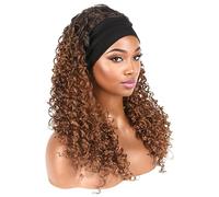 manhegari Perruque profonde cheveux humains, perruques de cheveux humains profonds - Perruques en dentelle respirante Bonnet en maille respirante Design humain réel | Extensions de cheveux réalistes