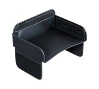 manhegari Plateau De Voiture Pour | Plateau De Voyage En Cuir PU Pour Avion,Support Pour Tablette Organisateur De Bureau Pour Genoux Avec Gobelet À Collations Pour Enfant Et