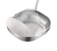 manhegari Repose-cuillère en acier inoxydable - Support autoportant pour ustensiles de cuisine - Pour cuillère, spatule, louche, comptoir, cuisinière