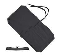 manhegari Sac de chef - Rouleau de rangement pour cutter | Housse de protection pour couverts, outils de cuisine, étui de transport pour outils de voyage, léger pour femmes et hommes, Noir , Refer to