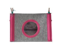manhegari Tente pour Hamster, Maison De Cachette De Cochon d'Inde, Hamac Triangulaire Cage De Cachette De Maison De Lit d'animal Familier De Petit Animal