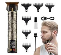 manhegari Tondeuse à cheveux électrique sans fil pour homme - Kit d'entretien étanche pour petit ami, mari, coiffeur, fils, père