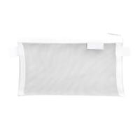 manhegari Trousse en Maille avec Fermeture éclair | Sac de Rangement pour Papeterie | Organiseur de Grand Volume pour Fournitures Scolaires Adolescents, Adultes, Filles, étudiants, Blanc