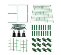 manhegari Wölser Sonde d'escalade de pour le jardin - Bec en métal avec lit surélevé - Cadre de support pour légumes - Cadre de jardin haut avec boucles pour la culture de tomates et