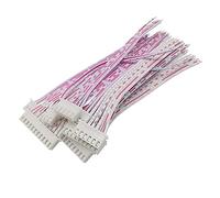 MANHONG Connecteur de câblage électronique 5PCS XH2.54 Connecteur Femelle JST XH 2.54MM 2P 3/4/5/17/7/8/9/10/11/12 PIN Connecteurs de câbles à tête à tête Unique Longueur 10/20 / 30cm