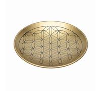 Mani Bhadra Coupelle Fleur de Vie en Laiton 15 cm