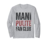 Mani Pulite Fan Club Ironica Anni 90 Italiani Manche Longue