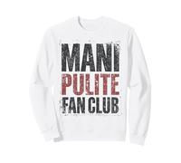 Mani Pulite Fan Club Ironica Anni 90 Italiani Sweatshirt