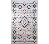 Mani Textile Tapis Berbere Losange Rose 120x180Cm