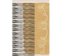 Mani Textile - Tapis Jail Jaune Dimensions - 80x150