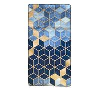 Mani Textile Tapis Luxe Bleu 120x180cm