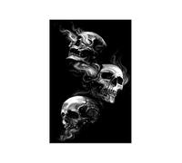 Mani Textile - Tapis Skull Noir Dimensions - 80x150