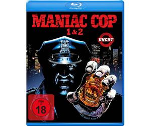 Maniac Cop 1 & 2 (uncut) (Blu-ray) Tom Atkins Bruce Campbell William Lustig