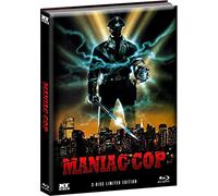 Maniac Cop-Mediabook wattiert-Limited Edition-Uncut (Bonus-DVD) [Blu-Ray] [Import]