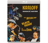 MANIACAL MAYHEM (Three films starring Boris KARLOFF) (Eureka Classics) Two-Disc Blu-ray