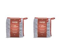 Maniak - Gant Microfibre Spécial Cuisine - Sèche Toutes Les Surfaces & Evite Les Traces pour Un résultat Impeccable ! Produit Durable, Gris (Lot de 2)