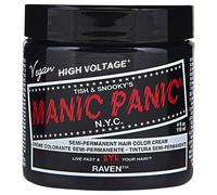 Manic Panic Classic Coloration Cheveux Semi Permanente Vibrante 118ml (Raven - Noir)