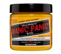 Manic Panic Teinture semi-permanente Sunshine Classic Creme Vegan sans cruauté Jaune 118 ml