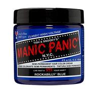 Manic Panic Coloration semi-permanente Rockabilly Blue Classic Creme – vegan, sans cruauté – 118 ml