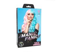 Manic Panic Cotton Candy Angel Siren Wig - perruque bleu clair-rose pastel