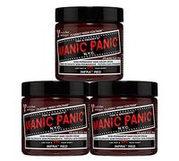 Manic Panic Infra Red, Crème classique, vegan, sans cruauté, coloration semi-permanente pour cheveux, 3 x 118 ml