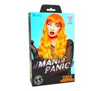 Manic Panic Psychedelic Sunrise Sirène Perruque - perruque orange
