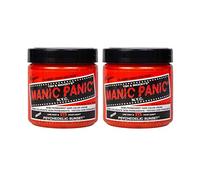 Manic Panic Psychedelic Sunset, Crème classique, vegan, sans cruauté, coloration semi-permanente orange, 2 x 118ml