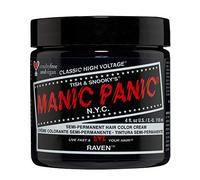 Manic Panic Raven Classic Creme, Vegan, Cruelty Free, Black Semi Permanent Hair Dye 118ml