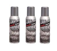 Manic Panic Silver Stiletto Color Spray, Vegan, Cruelty Free, Temporary Silver Hair Colour 3 x 100ml
