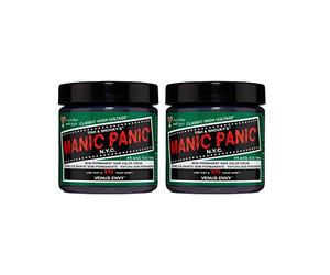 Manic Panic Venus Envy Classic Creme, Vegan, Cruelty Free, Green Semi Permanent Hair Dye 2 x 118ml