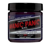 Manic Panic Violet Night Classic Creme, Vegan, Cruelty Free, Purple Semi Permanent Hair Dye 118ml