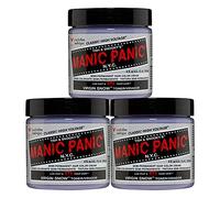 Manic Panic Virgin Snow Classic Creme, Vegan, Cruelty Free, Hair Toner, Eliminates Brassy Tones, 3 x 118ml