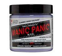 Manic Panic Virgin Snow Classic Creme, Vegan, Cruelty Free, Hair Toner, Eliminates Brassy Tones, 118ml