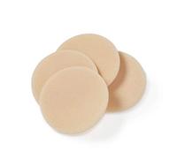 Manicare 4 Houppettes Poudre Compactes Ruban Sans Latex, Lavables et Réutilisables, Applicateur Pour Poudre Pressée et Poudre Libre, Unifier, Fixer, Matifier, Retouches Sans Traces