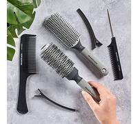 Manicare Ensemble de soins capillaires, toilettage, sectionnement et coiffage, outils de coiffure professionnels, peigne antistatique, démêlant, brosses à cheveux en céramique pour brushing et