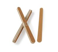 Manicare Limes à Ongles - Lot de 10 Limes Classiques en Papier Émeri - Double Face Grain Fin et Grossier - Pour Manucure et Pédicure