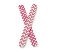 Manicare Lot de 2 Limes à Ongles Coussinées, Lime à Ongles Double Face Grain Moyen, Pour Ongles Naturels et Faux Ongles, Manucure et Pédicure