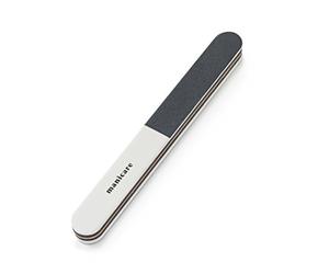 Manicare Polissoir à ongles 3 faces - lime et bloc buffer pour lisser les stries, polir haute brillance et façonner, outil manucure pédicure rembourré et durable