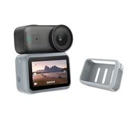 Manicotto protettivo en Silicone pour DJI Osmo Nano caméra d'action Ouverture côté Batterie Étui de Protection Souple Anti-Rayures Coque de Protection intégrale Accessoires (Gris)