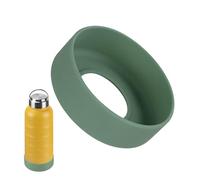 Manicotto Silicone per Borraccia - Stivale Fondo Bottiglia ’Acqua | Protezione Antiscivolo Resistente all’Abuso, Copertura Igienica per Bicchiere 71-75mm, Outdoor, Scuola, Sport, Ufficio, Casa