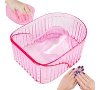 Manicure Hand Soaking Bowl, Nail Polish Remover Soak, Professional Pedicure Tool, Dip Powder Remover Manicure, Nail Care Spa Tool for Home and Salon 5.51x4.13x2.36 Inches