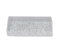 Manicure Mold 26 Letters 3D Alphabet - Design Soft for Cell Phone Cases,