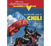 Manière de Voir n°185 : Chili - Octobre/Novembre 2022 Octobre-Novembre 2022 - Collectif - Maniere De Voir - broché - Revue