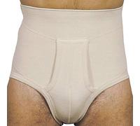 MANIFATTURA BERNINA Derby 65130 (taille 6) - Bandage herniaire homme Slip hernie inguinale en Tissu Mono-extensif ouverture frontale