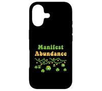 Manifest Abundance, fête de la Saint-Patrick, Shamrock Irlandais, New Age Coque pour iPhone 17