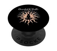 Manifest & Hustle Méditation Céleste Art Mystique Yoga PopSockets PopGrip Adhésif