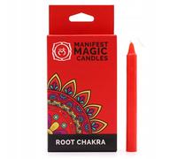 Manifest Magic Candles (set of 12) - Red - Root Chakra