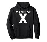 Manifest X Esprit Spirituel de Motivation et de Manifestation Sweat à Capuche